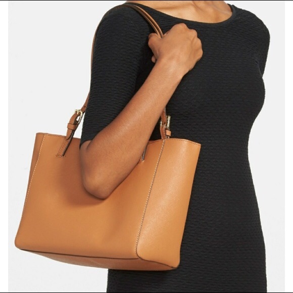 Tory Burch York Tote / Tan & Gold / New - Picture 2 of 8